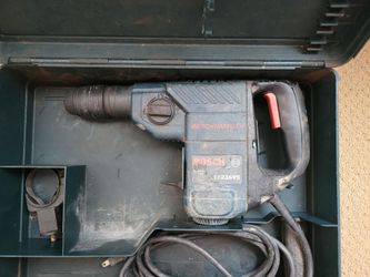 Bosch 11236VS Boschhammer 7.5-amp,  SDS-plus 1-1/8" Corded Rotary Hammer Drill *Needs Bottom Bearing Replaced*