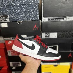 DS Jordan 1 Low Black Toe size 9.5