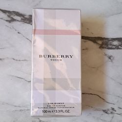 NEW & SEALED AUTHENTIC BURBERRY TOUCH WOMAN'S 3.3 OZ PARFUM SPRAY 35$