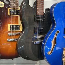 ESP Viper 100 FM with ESP pick ups six string guitar include soft case