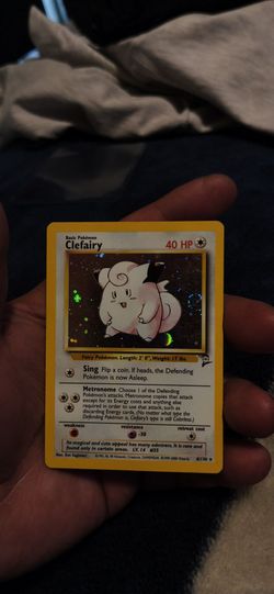Clefairy Holo Pokémon Card Base Set 6/130