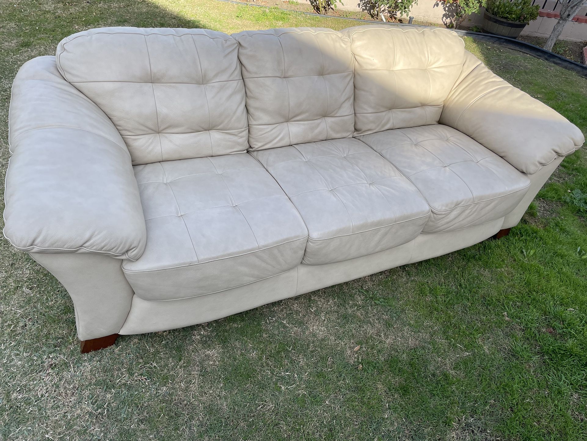 Used Couch - GENUINE LEATHER 