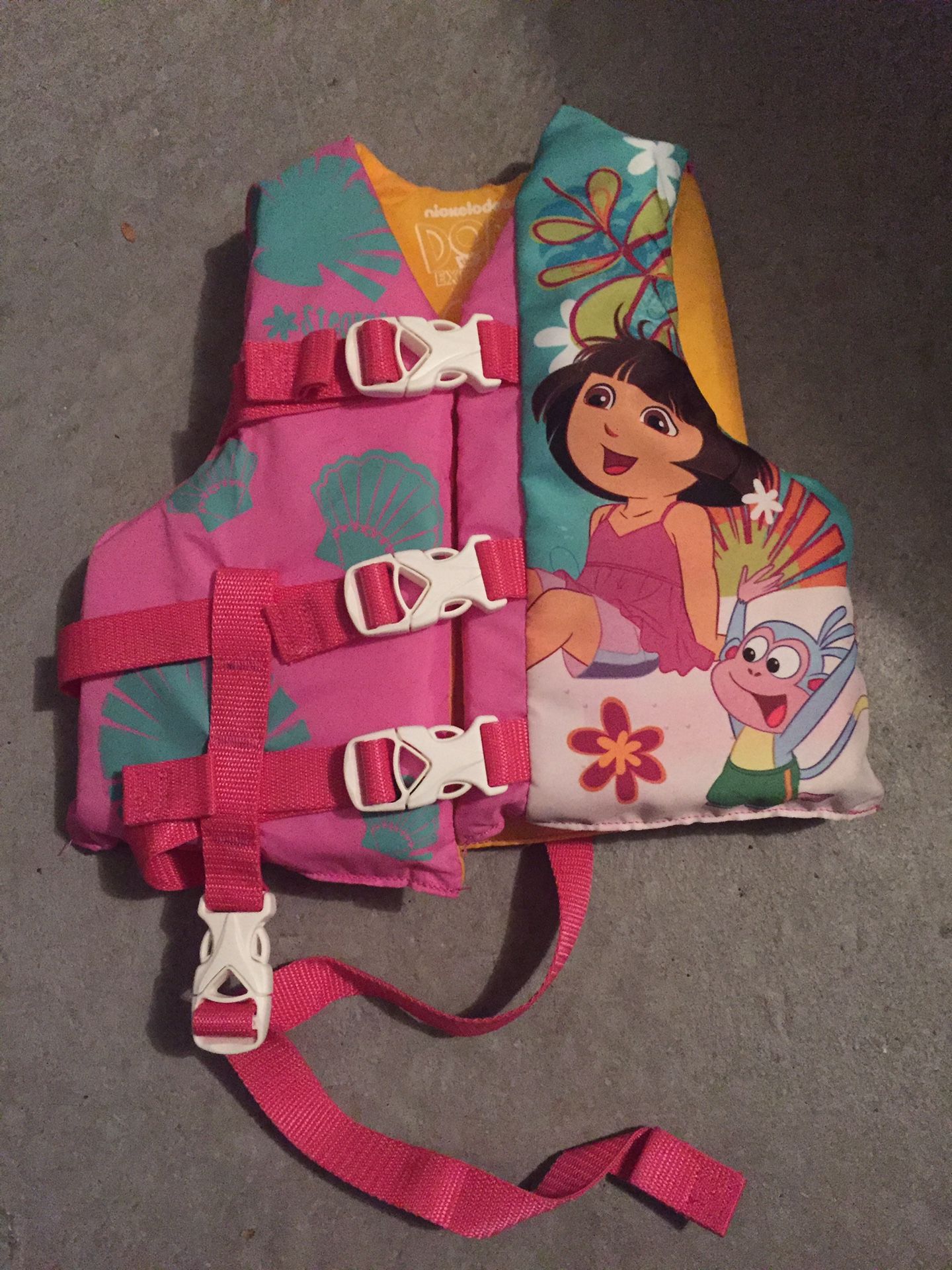 Dora the Explorer swimming vest