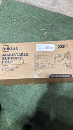 Leikius adjustable support poles brand new