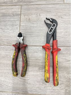 Channel locks/wire cutters