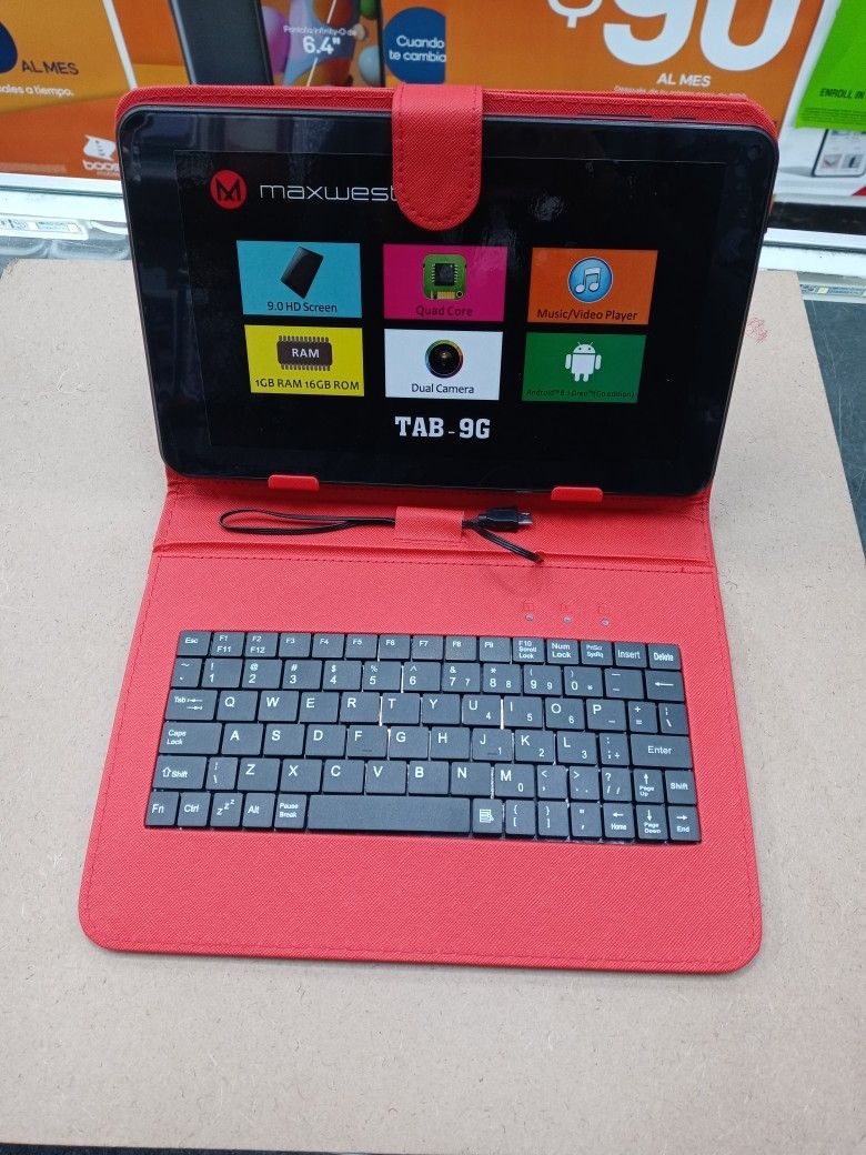 RED WIFI TABLET $99