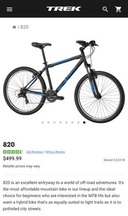 Bike 26 TREK 820 for Sale in Homestead FL OfferUp