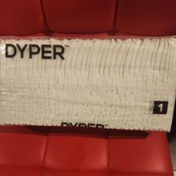 Size 1 Organic DYPER Brand Diapers.