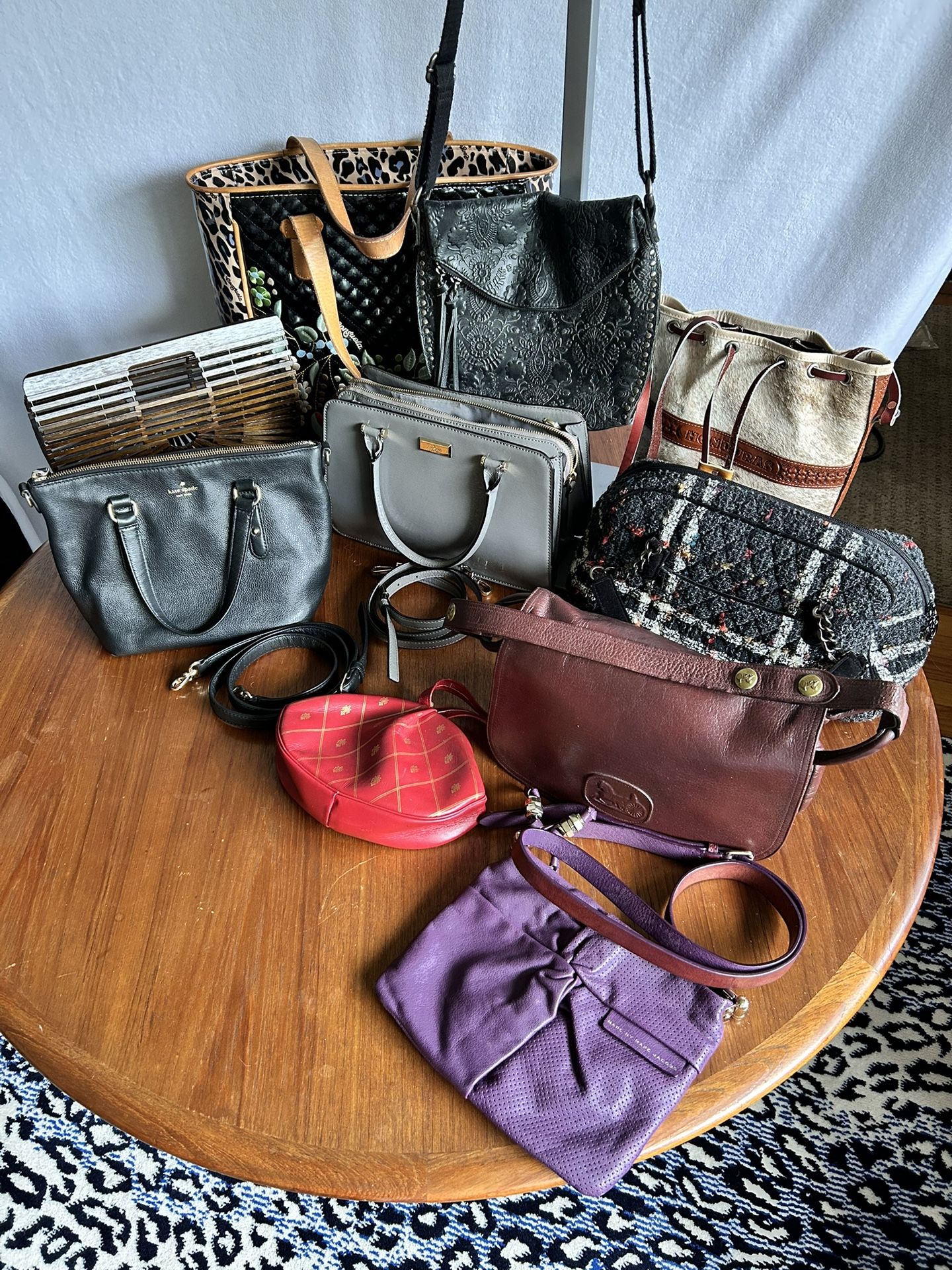10 Bags Purses Crossbody Vintage
