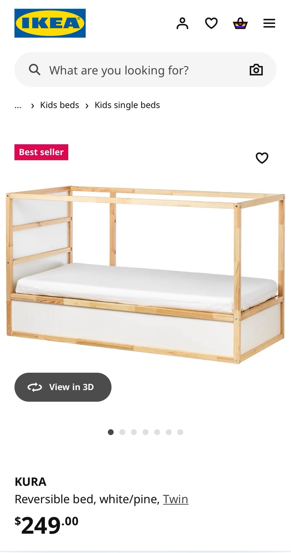 IKEA Kura Bed!!