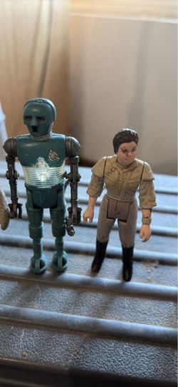 Vintage Canada, Star Wars action, figure lot of seven