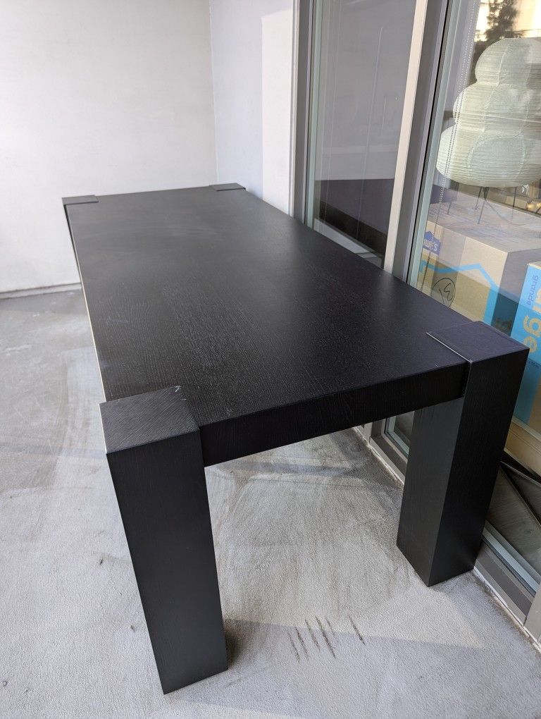 Black Dining Table