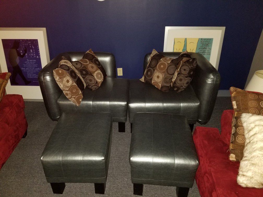 High end Boston W hotel room chairs