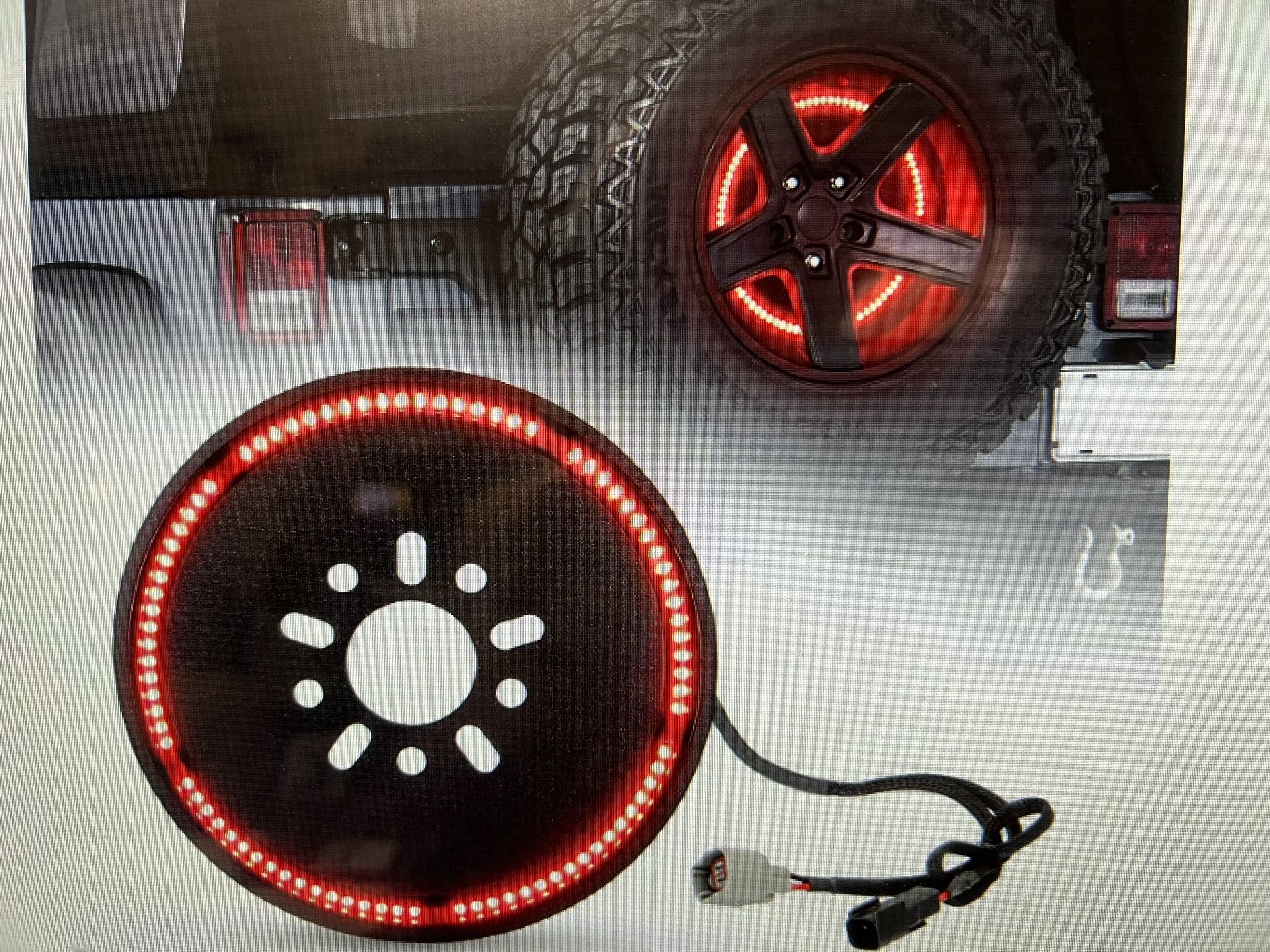 3rd Brake Light For Inside Spare Tire Jeep