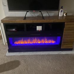 Electric Fireplace Tv Stand With Heater