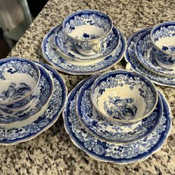 Blue and White Porcelain China