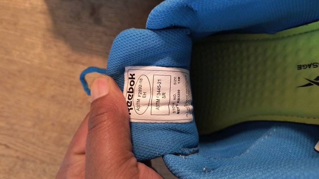 Rebook Work Site Shoes Size 13