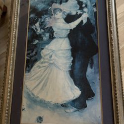 Renior Dance at Bougival, Premium framed Giclee 