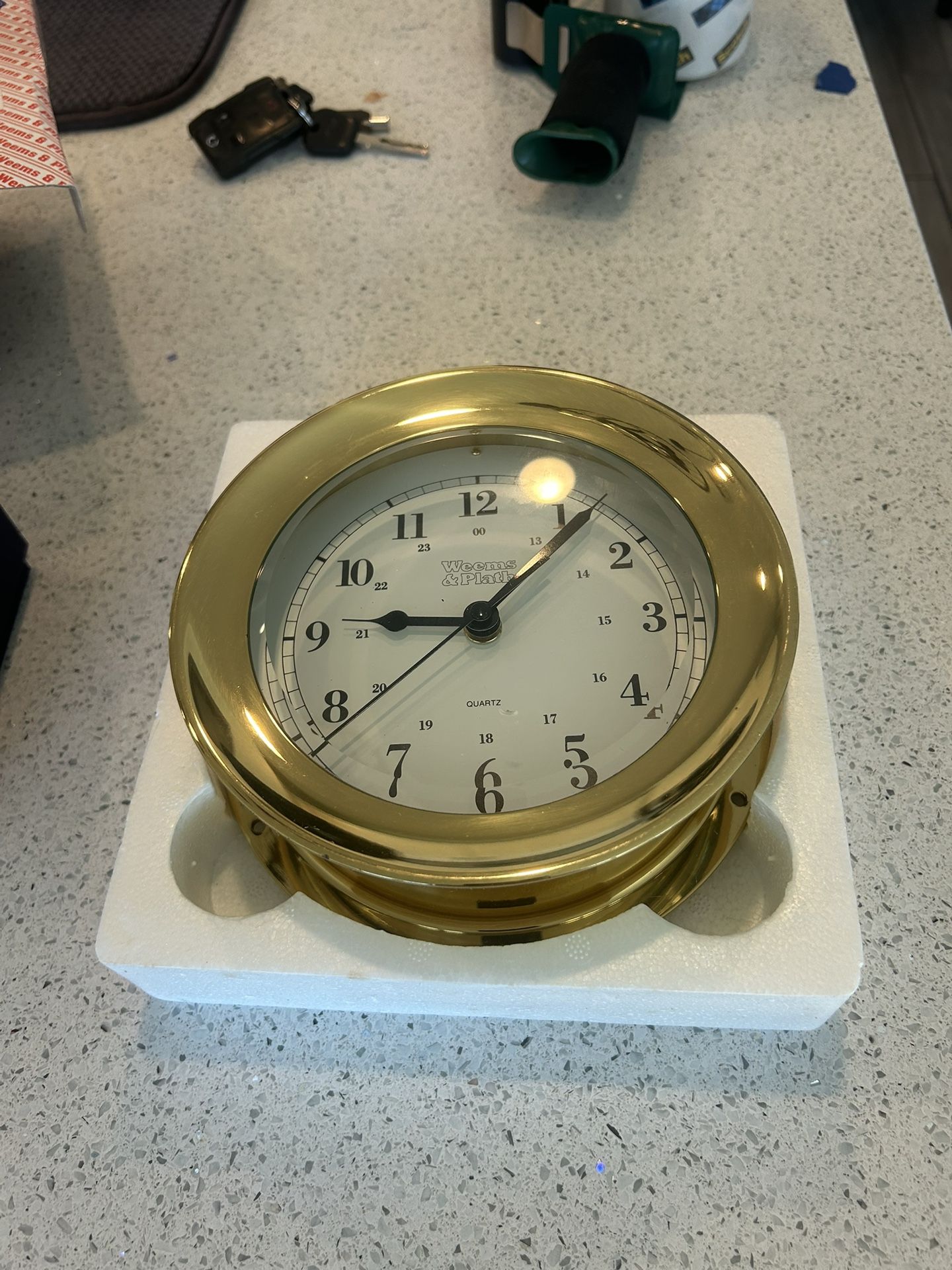 NEW WEEMS AND PLATH ADMIRAL CLOCK