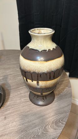 Ceramic Drip Glaze Decorative Vase