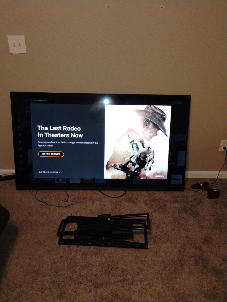 70in Vizio TV With Wall Mount And TV Stands