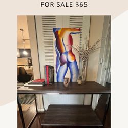 Modern console table