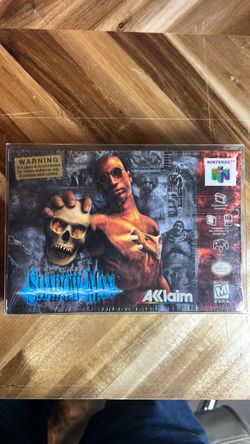 Nintendo 64 shadow Man sealed