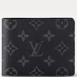Louis Vuitton Slender Wallet Monogram Eclipse