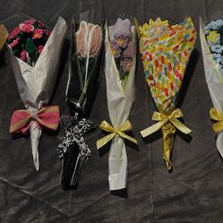 Crocheted Flowers 