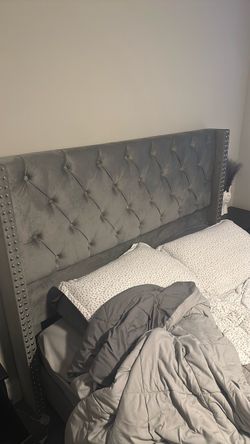 Bed frame and head board