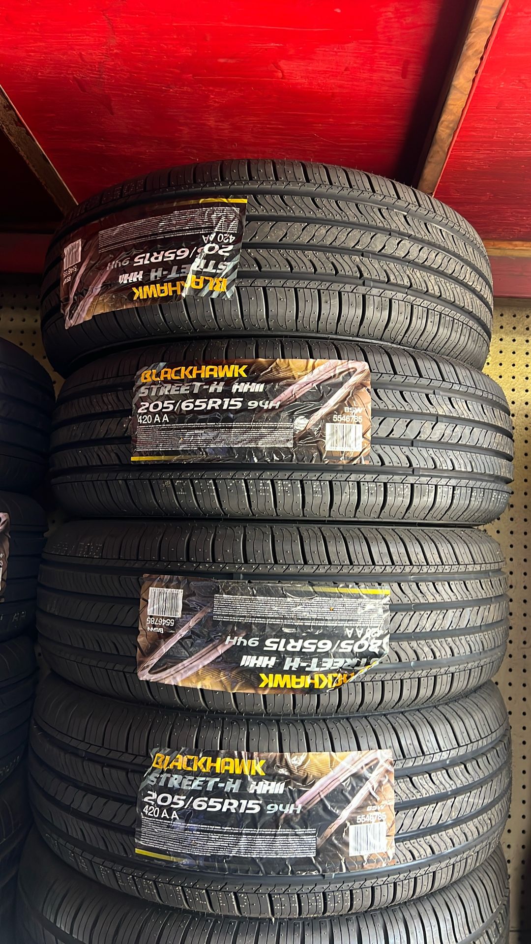 205/65/15 Blackhawk Tires