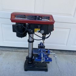 Press Drill With Vice