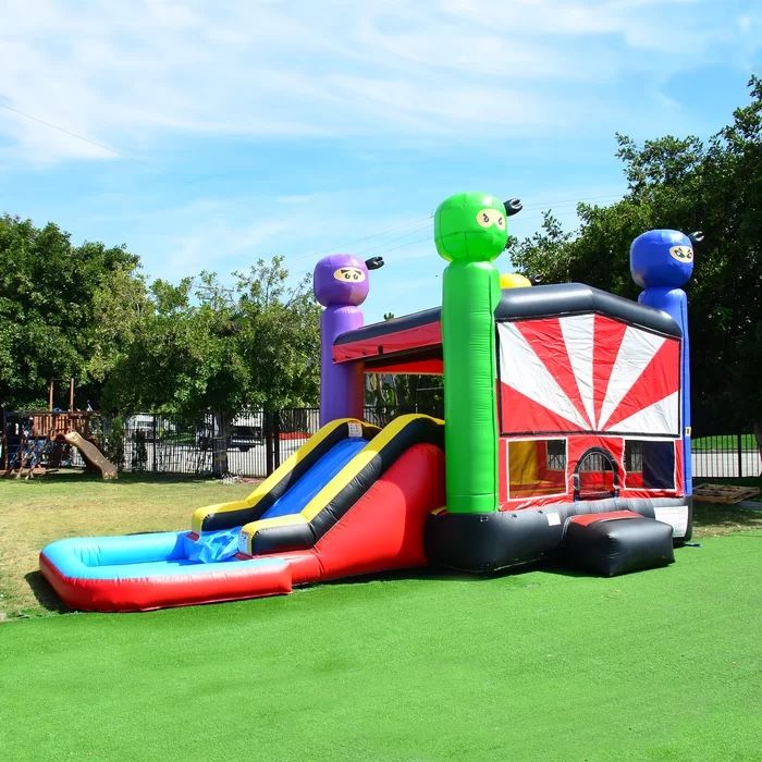 Huge Ninja Bounce House