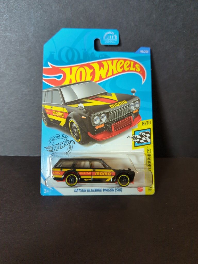 Hot Wheels Speed Graphics Datsun Bluebird Wagon (510)