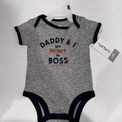 Carters NB Moms The Boss Bodysuit For Newborn