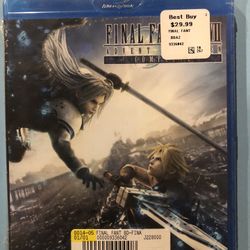 Brand new/sealed Final fantasy vii advent children movie complete edition blu-ray 2009