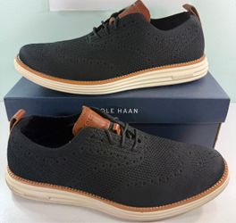COLE HAAN Men's Original Grand Stitchlite Wingtip Oxfords C41651