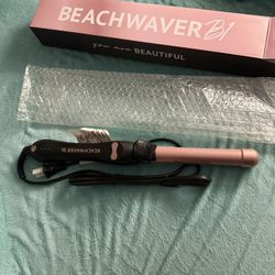 Beachwaver Black And Rose Gold 1” Barrel