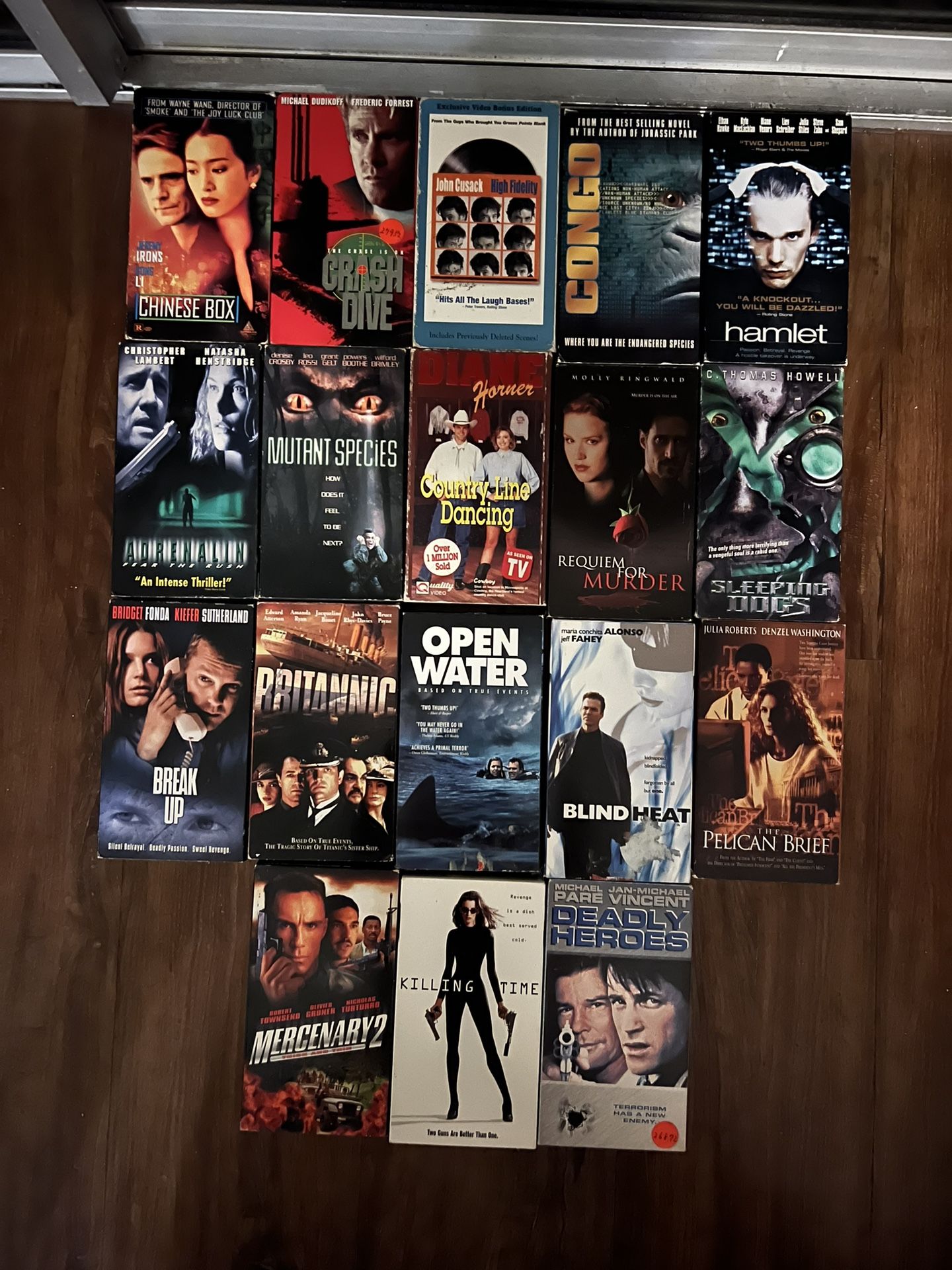 Vhs Movies Over 100 Titles All For $40