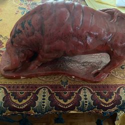 Vintage ceramic Bull