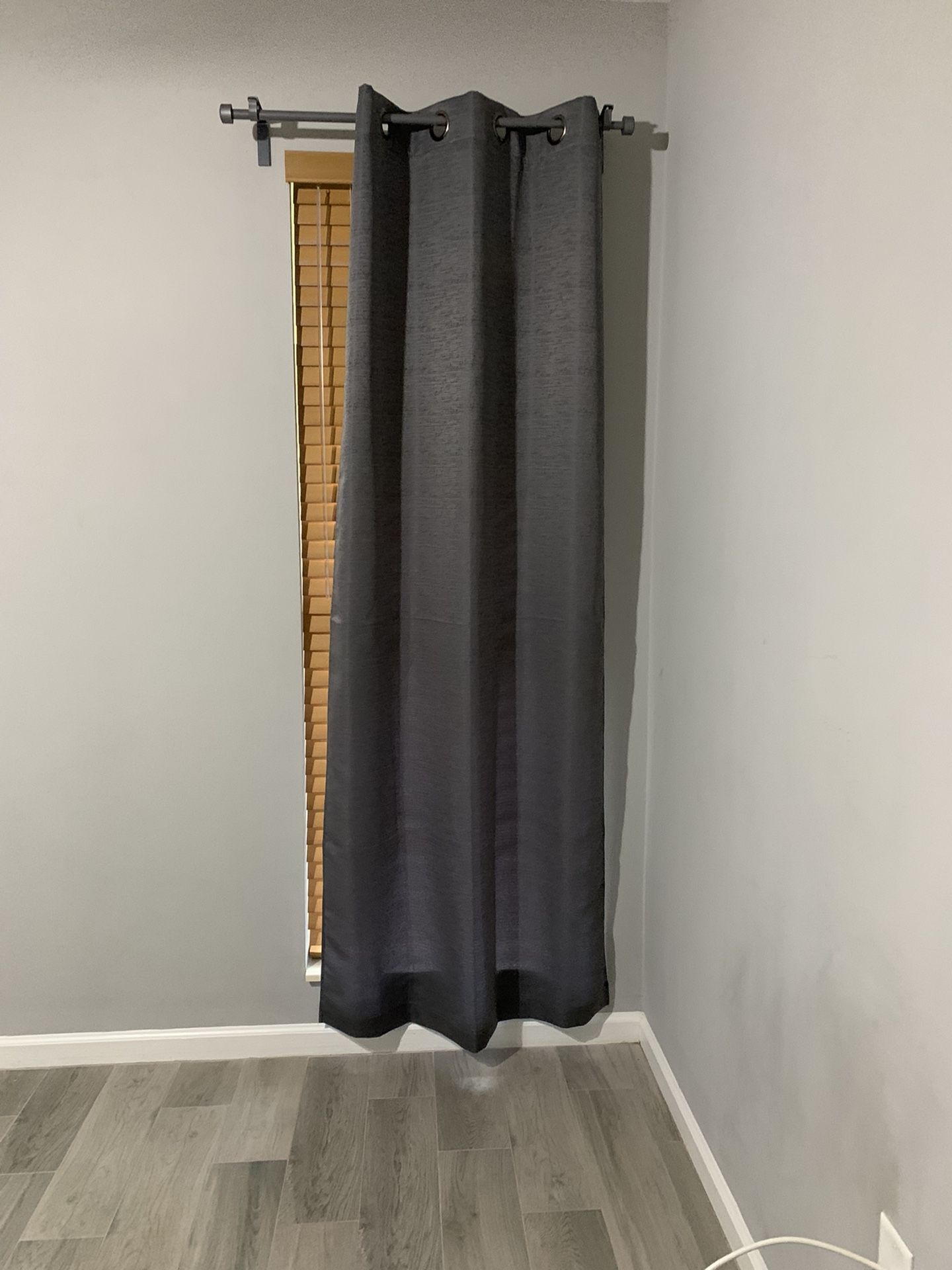 Grey Curtain Panels