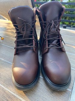 Red Wings steel Toe safety boots size 11.5D