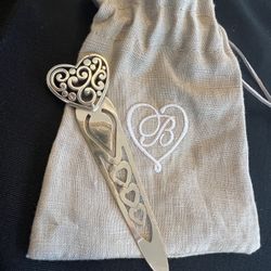 Brighton Silver Plated Bookmark Unused