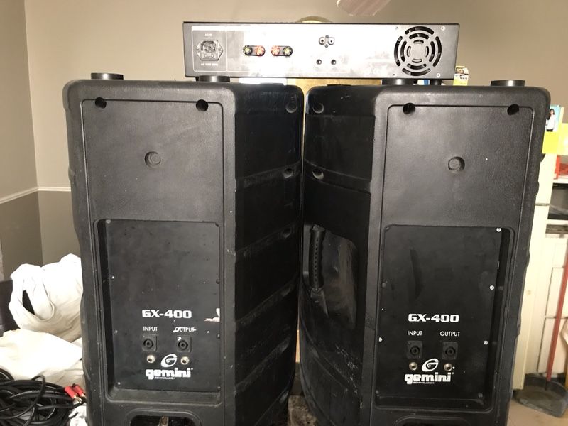 Speakers Gemini gx400