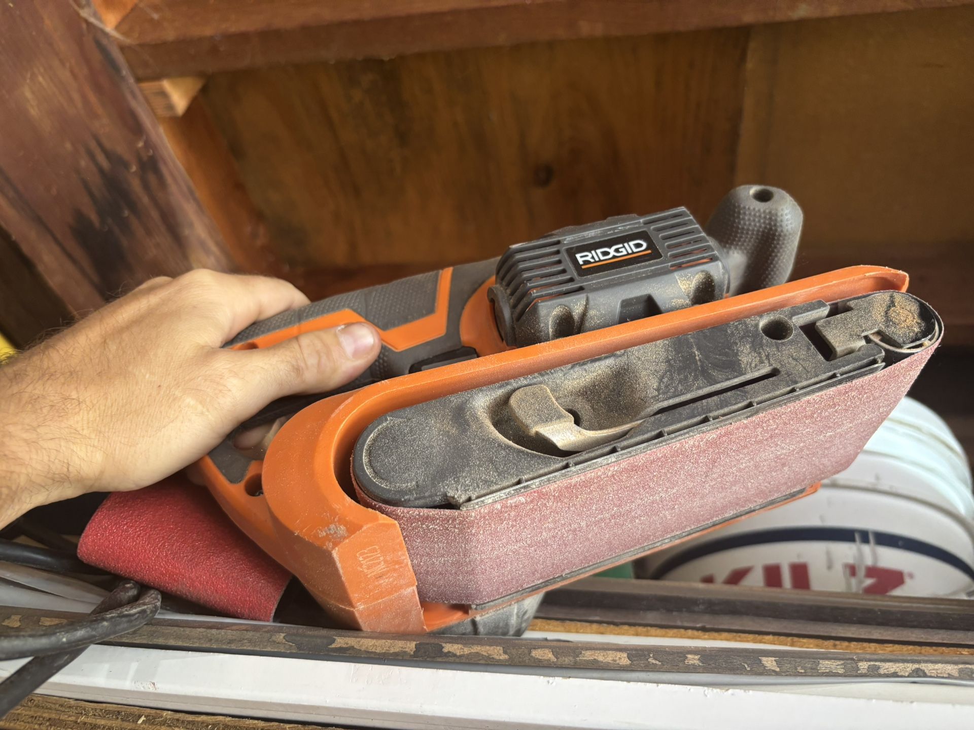 Ridgid Corded Belt Sander