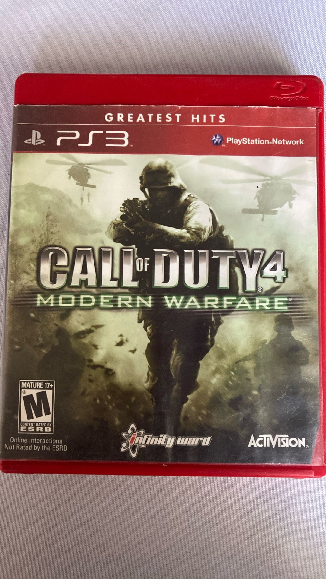 Call Of Duty 4 For The PS3