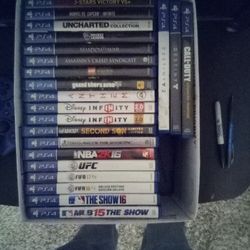 25 PS4 GAMES