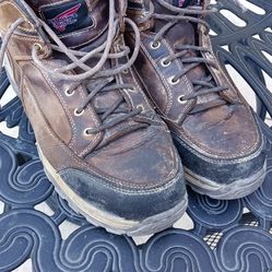 Red Wings Work Boots Steel Toe Size 10