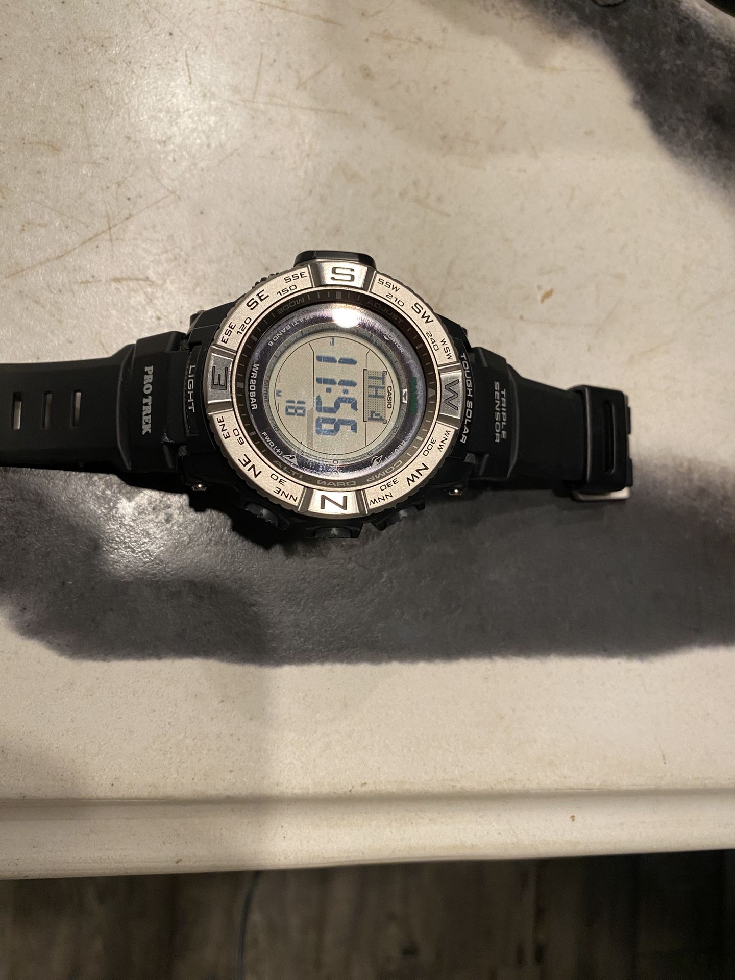 Like New Pro Trek PRW3500 Solar Powered Multifunction Watch