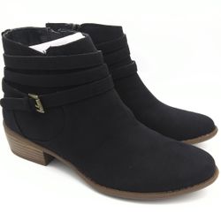 NIB Justfab strap and buckle ankle booties